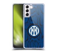 Head Case Designs Licenza Ufficiale Inter Milan Serpente Modelli Custodia Cover in Morbido Gel Compatibile con Samsung Galaxy S21+ 5G