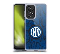 Head Case Designs Licenza Ufficiale Inter Milan Serpente Modelli Custodia Cover in Morbido Gel Compatibile con Galaxy A33 5G (2022)