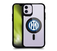 Head Case Designs Licenza Ufficiale Inter Milan Stemma Icona Logo Black Shockproof Bumper Case [Military Grade Protection] Compatible with Apple iPhone 11 and Compatible with MagSafe