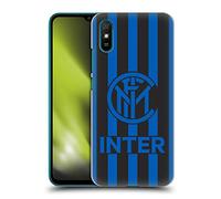 Head Case Designs Licenza Ufficiale Inter Milan Strisce 2 Grafici Custodia Cover Dura per Parte Posteriore Compatibile con Xiaomi Redmi 9A / Redmi 9AT