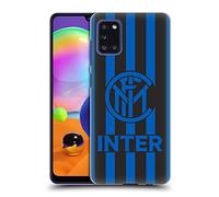 Head Case Designs Licenza Ufficiale Inter Milan Strisce 2 Grafici Custodia Cover Dura per Parte Posteriore Compatibile con Samsung Galaxy A31 (2020)