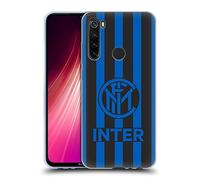 Head Case Designs Licenza Ufficiale Inter Milan Strisce 2 Grafici Custodia Cover in Morbido Gel Compatibile con Xiaomi Redmi Note 8T