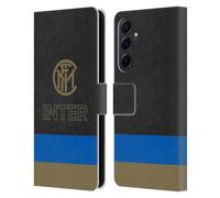 Head Case Designs Licenza Ufficiale Inter Milan Strisce Grafici Custodia Portafoglio in Pelle Compatibile con Samsung Galaxy A55 5G