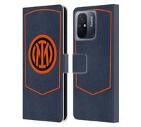 Head Case Designs Licenza Ufficiale Inter Milan Terza Kit per Stemma 2025/26 Custodia Portafoglio in Pelle Compatibile con Xiaomi Redmi 12C