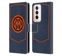 Head Case Designs Licenza Ufficiale Inter Milan Terza Kit per Stemma 2025/26 Custodia Portafoglio in Pelle Compatibile con Oppo Reno12 5G