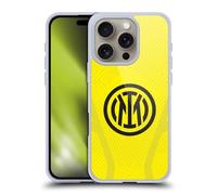 Head Case Designs Licenza Ufficiale Inter Milan Terza Kit Stemma 2022/23 Custodia in Gel [Protezione di Grado Militare] Compatibile con Apple iPhone 16 PRO E Compatibile con MagSafe