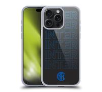 Head Case Designs Licenza Ufficiale Inter Milan Tipo di Logo Grafici Custodia in Gel [Protezione di Grado Militare] Compatibile con Apple iPhone 15 PRO Max