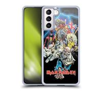 Head Case Designs Licenza Ufficiale Iron Maiden Best of Beast Arte Custodia in Gel [Protezione di Grado Militare] Compatibile con Samsung Galaxy S21+ 5G E Compatibile con MagSafe