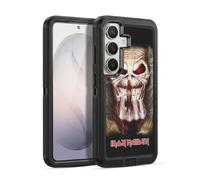 Head Case Designs Licenza Ufficiale Iron Maiden Candle Finger Arte Custodia Antiurto Ultra Blindata compatibile con Samsung Galaxy S26