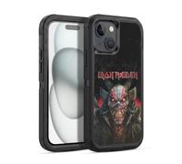 Head Case Designs Licenza Ufficiale Iron Maiden Cover Per il retro Morte Serpente Senjutsu Custodia Antiurto Ultra Blindata compatibile con Apple iPhone 15