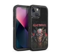 Head Case Designs Licenza Ufficiale Iron Maiden Cover Per il retro Morte Serpente Senjutsu Custodia Antiurto Ultra Blindata compatibile con Apple iPhone 13