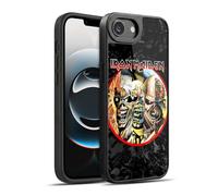 Head Case Designs Licenza Ufficiale Iron Maiden Evolution Arte Cover in Gel Rinforzata [Protezione di Grado Militare] Compatibile con Apple iPhone 16e / iPhone 17e