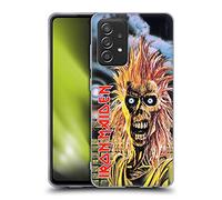 Head Case Designs Licenza Ufficiale Iron Maiden First Arte Custodia in Gel [Protezione di Grado Militare] Compatibile con Galaxy A52 / A52s / 5G (2021)