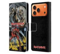 Head Case Designs Licenza Ufficiale Iron Maiden Il Numero della Bestia Grafiche Custodia Portafoglio in Pelle Compatibile con Apple iPhone 17 PRO Max