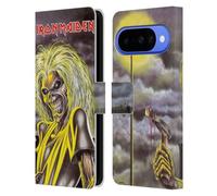 Head Case Designs Licenza Ufficiale Iron Maiden Killers Copertine Album Custodia Portafoglio in Pelle Compatibile con Google Pixel 10