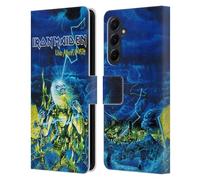 Head Case Designs Licenza Ufficiale Iron Maiden Live After Death Tour Custodia Cover in Pelle a Portafoglio Compatibile con Samsung Galaxy A55 5G