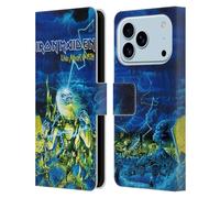 Head Case Designs Licenza Ufficiale Iron Maiden Live After Death Tour Custodia Portafoglio in Pelle Compatibile con Apple iPhone 17 PRO