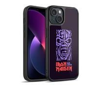 Head Case Designs Licenza Ufficiale Iron Maiden Logo Arte Chiave Cover in Gel Rinforzata [Protezione di Grado Militare] Compatibile con Apple iPhone 13