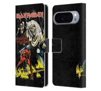 Head Case Designs Licenza Ufficiale Iron Maiden NOTB Copertine Album Custodia Portafoglio in Pelle Compatibile con Google Pixel 10 Pro XL