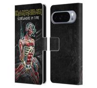 Head Case Designs Licenza Ufficiale Iron Maiden Somewhere Copertine Album Custodia Portafoglio in Pelle Compatibile con Google Pixel 10 Pro XL