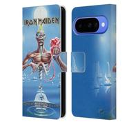 Head Case Designs Licenza Ufficiale Iron Maiden SSOSS Copertine Album Custodia Portafoglio in Pelle Compatibile con Google Pixel 10