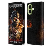 Head Case Designs Licenza Ufficiale Iron Maiden TBOS Live Chapter Tour Custodia Portafoglio in Pelle Compatibile con Apple iPhone 17
