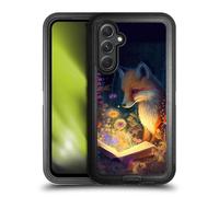 Head Case Designs Licenza Ufficiale JK Stewart Fox Reading Arte Custodia Antiurto Ultra Blindata compatibile con Samsung Galaxy A54 5G