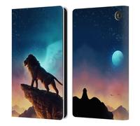 Head Case Designs Licenza Ufficiale Jonas JoJoesArt Jödicke Libero Come Un Uccello Gattoni Custodia Portafoglio in Pelle Compatibile con Amazon Fire 7 2022