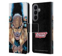 Head Case Designs Licenza Ufficiale Justice League DC Comics Booster Gold Altri Membri Arte Fumetto Custodia Portafoglio in Pelle Compatibile con Samsung Galaxy S26 Plus