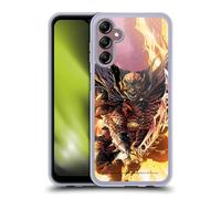 Head Case Designs Licenza Ufficiale Justice League DC Comics Cavalieri Demoni Etrigan Fumetti Buio Custodia in Gel [Protezione di Grado Militare] Compatibile con Samsung Galaxy A14 5G