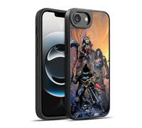 Head Case Designs Licenza Ufficiale Justice League DC Comics Cavalieri Oscuri Metallo #1 Copertine Fumetto Cover in Gel Rinforzata [Grado Militare] Compatibile con Apple iPhone 16e / iPhone 17e