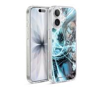 Head Case Designs Licenza Ufficiale Justice League DC Comics Costantino #1 Fumetti Buio Custodia in Gel [Protezione di Grado Militare] Compatibile con Apple iPhone 17 E con MagSafe