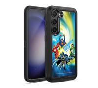 Head Case Designs Licenza Ufficiale Justice League DC Comics Defenders of Earth Team Supremo Custodia Antiurto Ultra Blindata Compatibile con Samsung Galaxy S23 5G