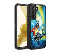 Head Case Designs Licenza Ufficiale Justice League DC Comics Defenders of Earth Team Supremo Custodia Antiurto Ultra Blindata Compatibile con Samsung Galaxy S22 5G