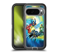 Head Case Designs Licenza Ufficiale Justice League DC Comics Defenders of Earth Team Supremo Custodia Antiurto Ultra Blindata Compatibile con Google Pixel 10