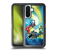 Head Case Designs Licenza Ufficiale Justice League DC Comics Defenders of Earth Team Supremo Custodia Antiurto Ultra Blindata Compatibile con Samsung Galaxy A36 5G