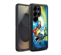 Head Case Designs Licenza Ufficiale Justice League DC Comics Defenders of Earth Team Supremo Custodia Antiurto Ultra Blindata Compatibile con Samsung Galaxy S25 Ultra