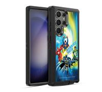 Head Case Designs Licenza Ufficiale Justice League DC Comics Defenders of Earth Team Supremo Custodia Antiurto Ultra Blindata Compatibile con Samsung Galaxy S23 Ultra 5G