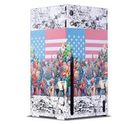 Head Case Designs Licenza Ufficiale Justice League DC Comics Dell'America #1 Copertine Fumetto Console Da Gioco Wrap Compatibile con Xbox Series X