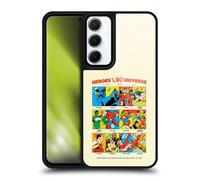 Head Case Designs Licenza Ufficiale Justice League DC Comics Eroi 90° Anniversario Cover in Gel Rinforzata [Protezione di Grado Militare] Compatibile con Samsung Galaxy A55 5G