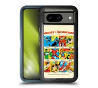 Head Case Designs Licenza Ufficiale Justice League DC Comics Eroi 90° Anniversario Custodia Antiurto Ultra Blindata Compatibile con Google Pixel 8