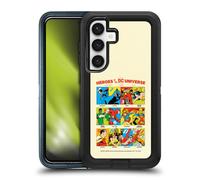 Head Case Designs Licenza Ufficiale Justice League DC Comics Eroi 90° Anniversario Custodia Antiurto Ultra Blindata Compatibile con Samsung Galaxy S24 5G
