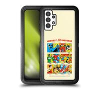 Head Case Designs Licenza Ufficiale Justice League DC Comics Eroi 90° Anniversario Custodia Antiurto Ultra Blindata Compatibile con Samsung Galaxy A13 (2022)