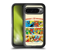 Head Case Designs Licenza Ufficiale Justice League DC Comics Eroi 90° Anniversario Custodia Antiurto Ultra Blindata Compatibile con Google Pixel 9 PRO XL