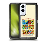 Head Case Designs Licenza Ufficiale Justice League DC Comics Eroi 90° Anniversario Custodia Antiurto Ultra Blindata Compatibile con Samsung Galaxy S25 Edge