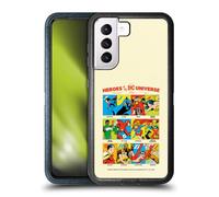 Head Case Designs Licenza Ufficiale Justice League DC Comics Eroi 90° Anniversario Custodia Antiurto Ultra Blindata Compatibile con Samsung Galaxy S21 5G