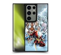Head Case Designs Licenza Ufficiale Justice League DC Comics Family, Black Adam, Dr. Sivana Shazam Comic Book Art Cover in Gel Rinforzata [Grado Militare] Compatibile con Samsung Galaxy S24 Ultra 5G