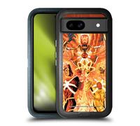 Head Case Designs Licenza Ufficiale Justice League DC Comics Firestorm Altri Membri Arte Fumetto Custodia Antiurto Ultra Blindata Compatibile con Google Pixel 8a