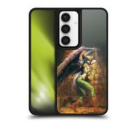 Head Case Designs Licenza Ufficiale Justice League DC Comics Giorno più Luminoso #8 Ragazza Falco Uomo Falco Fumetti Cover in Gel Rinforzata [Grado Militare] Compatibile con Samsung Galaxy S24 5G