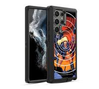 Head Case Designs Licenza Ufficiale Justice League DC Comics Green Arrow & Black Canary Birds of Prey Fumetto Arte Custodia Antiurto Ultra Blindata Compatibile con Samsung Galaxy S22 Ultra 5G